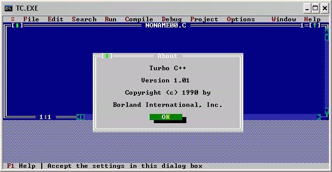 borland turbo c